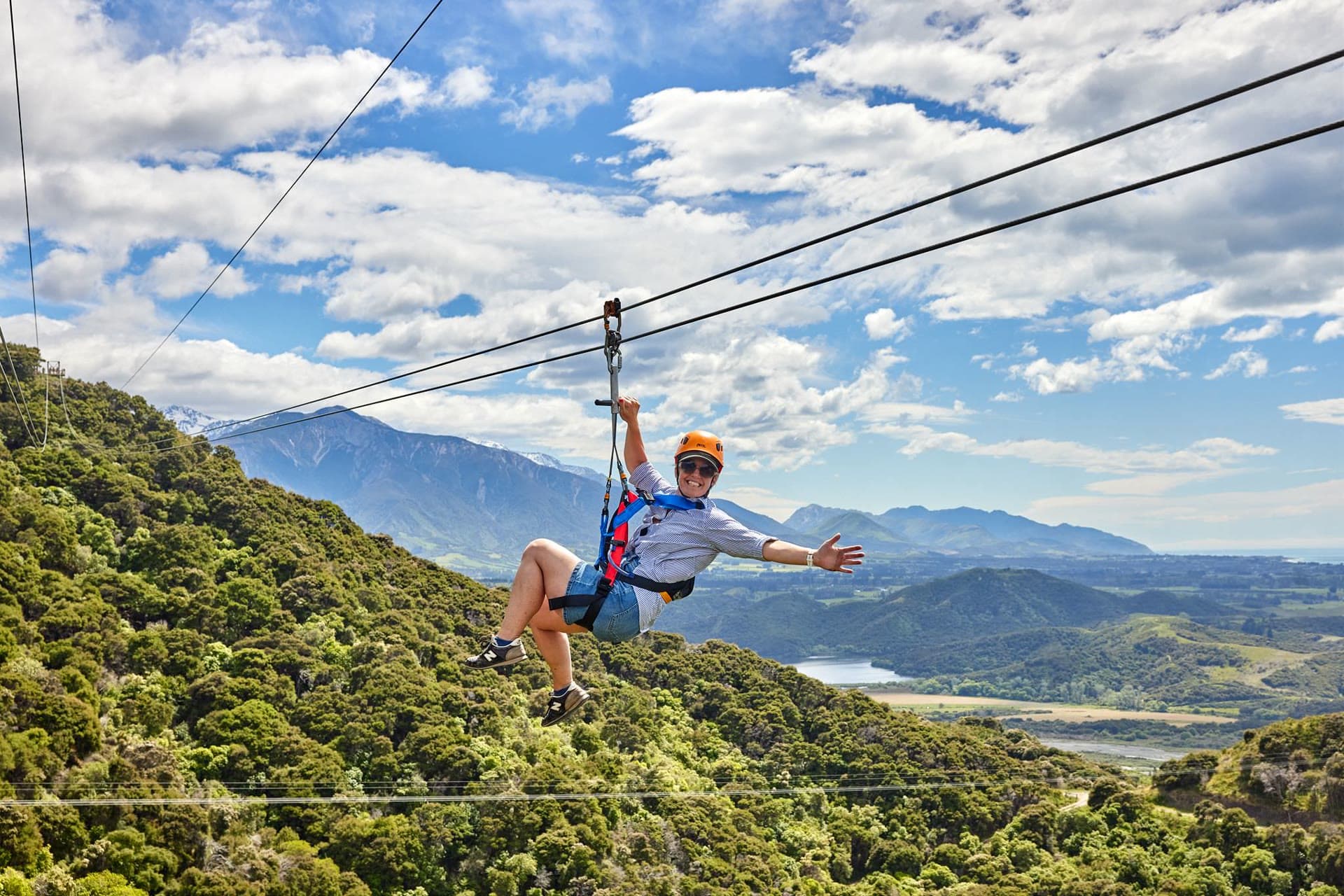 Kaikōura zipline family pass
